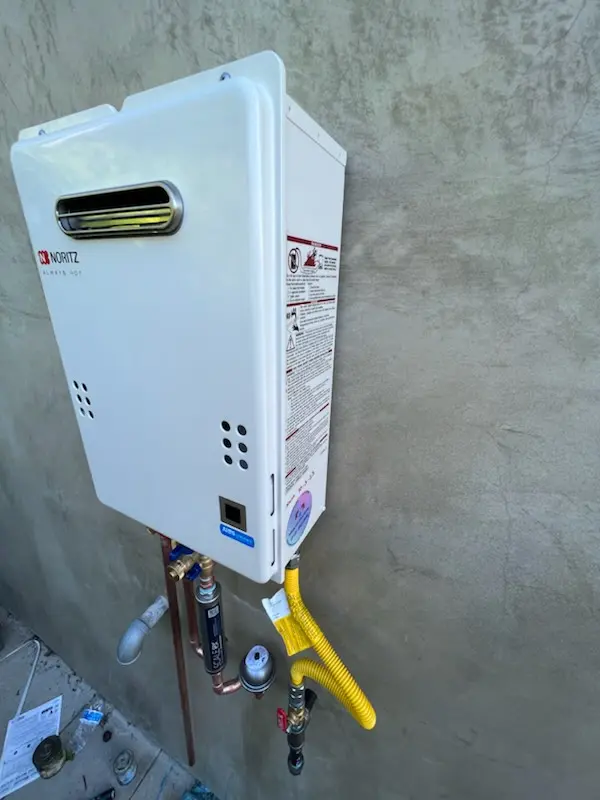Tankless water heater installation for New Galena homes